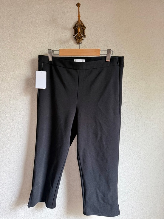 Leith Pants - NWT Leith Black Cropped Pull-On Pants